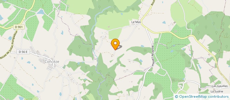 localisation de l'entreprise MADAME MARIE BESSE  TROCHE