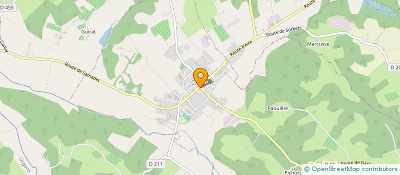 localisation de l'entreprise MADAME MARIE BESSE  GEAUNE