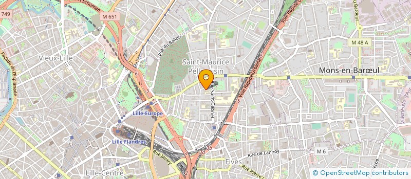 localisation de l'entreprise MADAME MARIE BESSON à LILLE