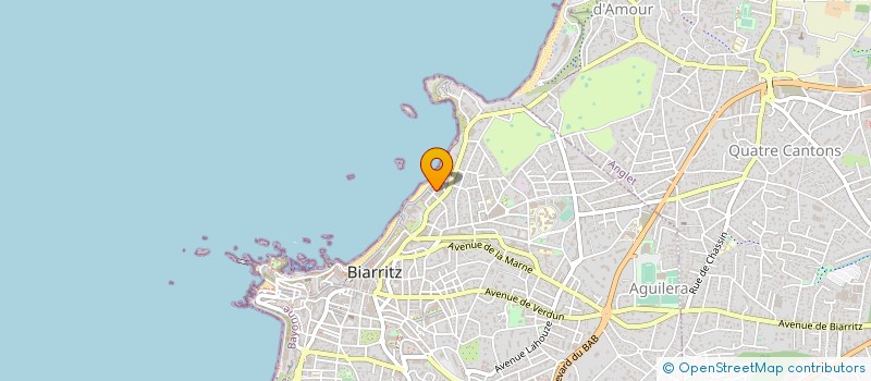localisation de l'entreprise MADAME MARIE BESSOUAT à BIARRITZ