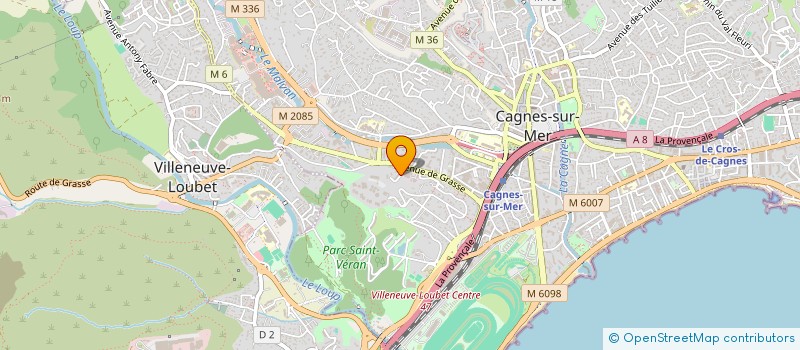 localisation de l'entreprise MADAME MARIE BIAMONTE à CAGNES-SUR-MER