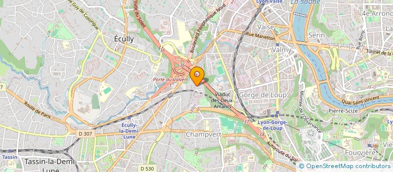 localisation de l'entreprise MADAME MARIE BIANCO  LYON