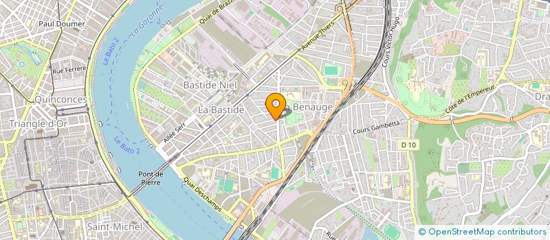 localisation de l'entreprise MADAME MARIE BIDET  BORDEAUX