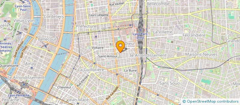 localisation de l'entreprise MADAME MARIE BIESSE  LYON