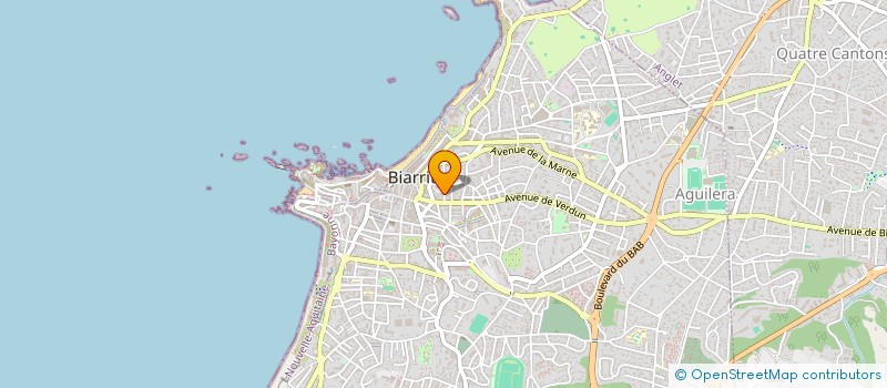 localisation de l'entreprise MADAME MARIE BIGNALET à BIARRITZ