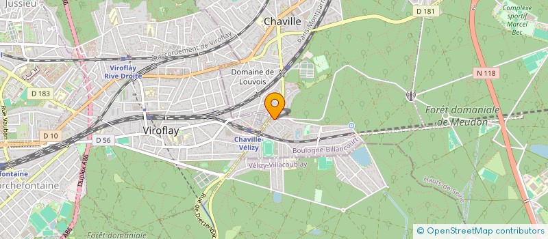 localisation de l'entreprise MADAME MARIE BIGNON à CLAMART