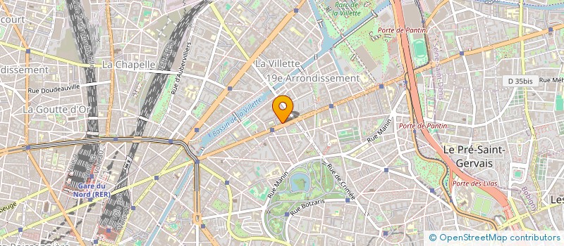 localisation de l'entreprise MADAME MARIE BIGORD  PARIS