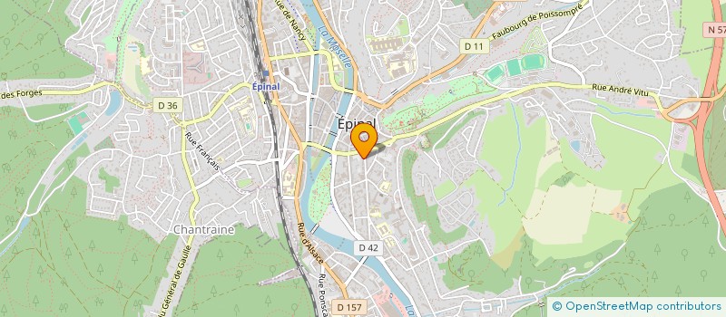 localisation de l'entreprise MADAME MARIE BIHR à EPINAL