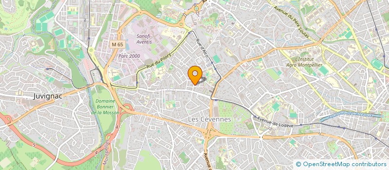 localisation de l'entreprise MADAME MARIE BILICKI à MONTPELLIER