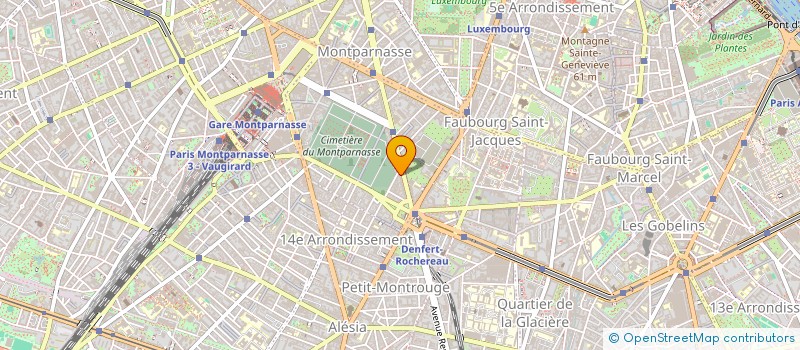 localisation de l'entreprise MADAME MARIE BILLERET  PARIS