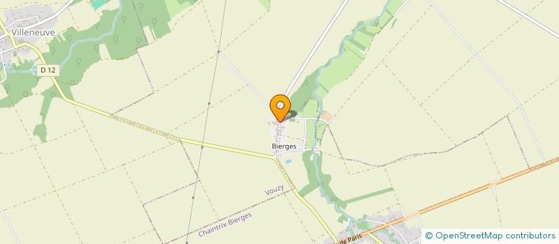 localisation de l'entreprise MADAME MARIE BILLION  CHAINTRIX-BIERGES