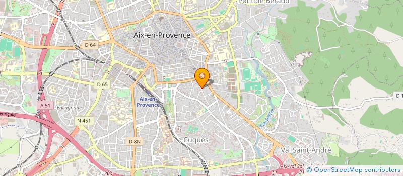 localisation de l'entreprise MADAME MARIE BILLIOUD à AIX-EN-PROVENCE