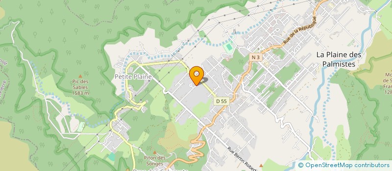 localisation de l'entreprise MADAME MARIE BILLOT  LA PLAINE-DES-PALMISTES