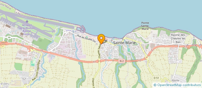 localisation de l'entreprise MADAME MARIE BILO à SAINTE-MARIE