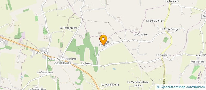 localisation de l'entreprise MADAME MARIE BINET  LE TEILLEUL