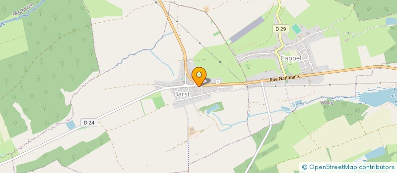 localisation de l'entreprise MADAME MARIE BINTZ  BARST