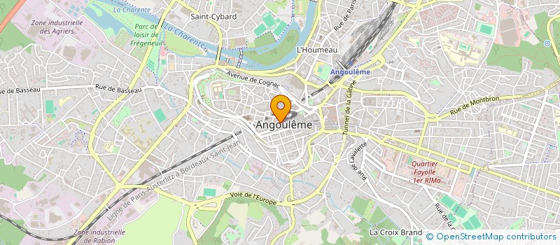 localisation de l'entreprise MADAME MARIE BISSERIER à ANGOULEME