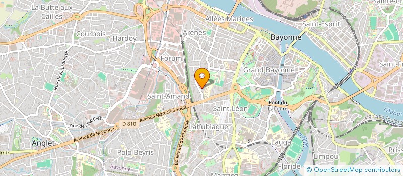 localisation de l'entreprise MADAME MARIE BIZOT ESPIARD  BAYONNE