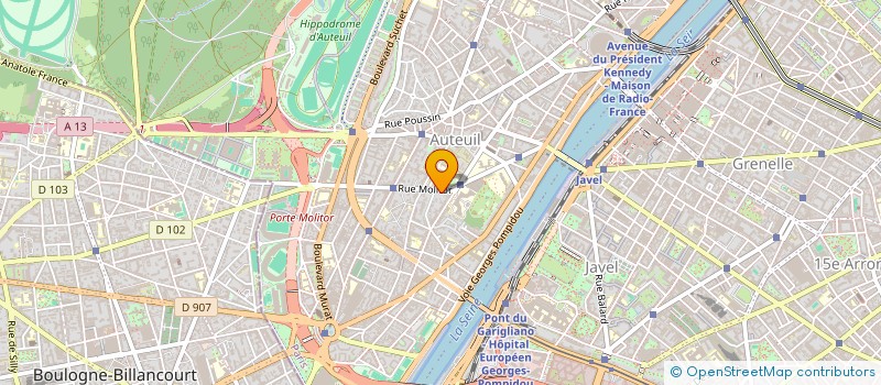 localisation de l'entreprise MADAME MARIE BLAISOT à PARIS