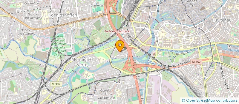 localisation de l'entreprise MADAME MARIE BLANC  SAINT-CYR-MONTMALIN