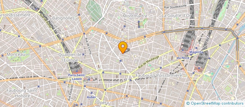 localisation de l'entreprise MADAME MARIE BLANC  PARIS