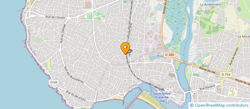 localisation de l'entreprise MADAME MARIE BLANCHARD  SAINT-HILAIRE-DE-RIEZ