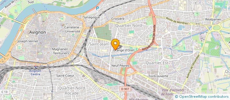 localisation de l'entreprise MADAME MARIE-BLANCHE BEN TOLILA  AVIGNON