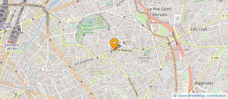 localisation de l'entreprise MADAME MARIE-BLANCHE HUET  PARIS