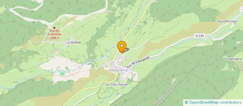 localisation de l'entreprise MADAME MARIE BLANCHE PICHOT à NEUSSARGUES EN PINATELLE