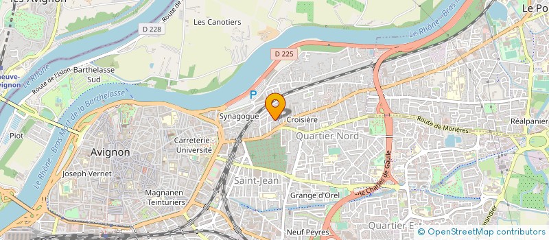 localisation de l'entreprise MADAME MARIE BLANCHET  AVIGNON