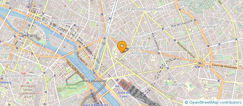 localisation de l'entreprise MADAME MARIE BLANDIN à PARIS