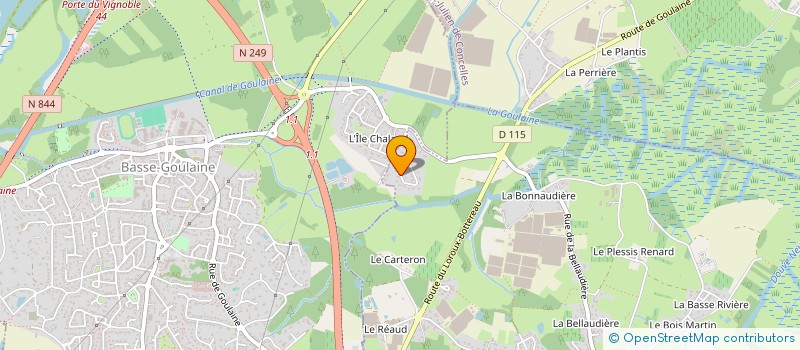 localisation de l'entreprise MADAME MARIE BLANDIN  VERTOU