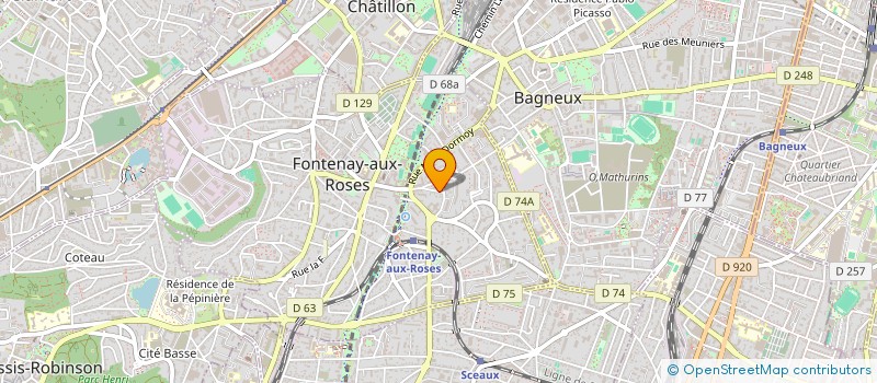 localisation de l'entreprise MADAME MARIE BLEJAN à FONTENAY-AUX-ROSES