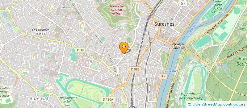 localisation de l'entreprise MADAME MARIE BLETTERY  SURESNES