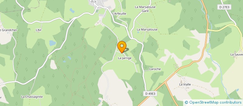 localisation de l'entreprise MADAME MARIE BLEU  AIX