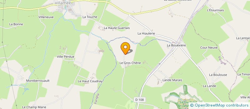 localisation de l'entreprise MADAME MARIE BLIN  PARIGNE