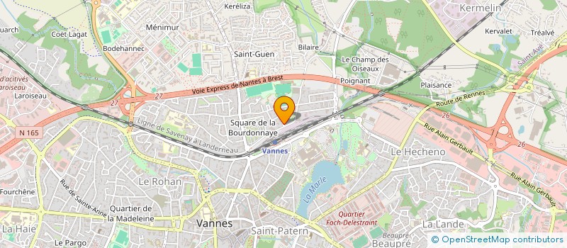 localisation de l'entreprise MADAME MARIE BLONSKI à VANNES
