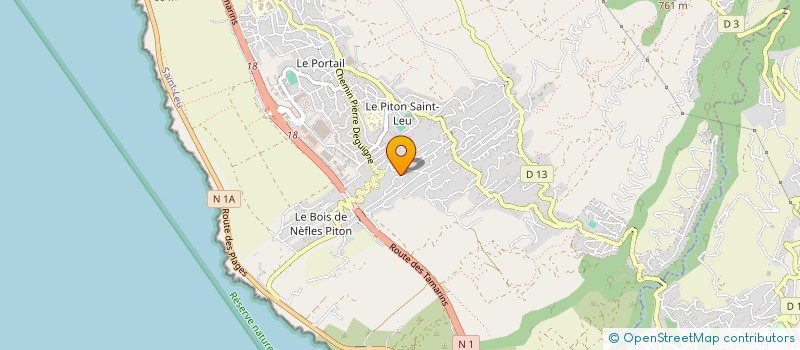 localisation de l'entreprise MADAME MARIE BLUKER  SAINT-PIERRE