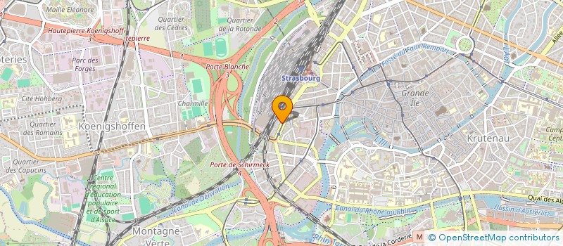 localisation de l'entreprise MADAME MARIE BLUMSTEIN à STRASBOURG