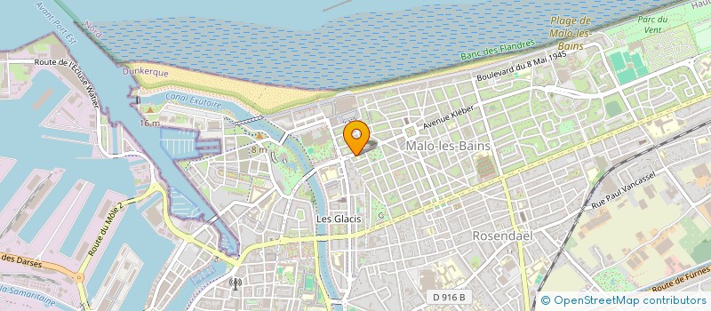 localisation de l'entreprise MADAME MARIE BOBEE à DUNKERQUE