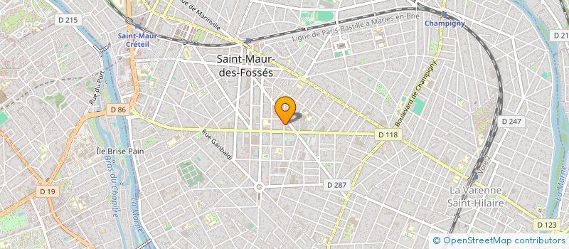 localisation de l'entreprise MADAME MARIE BOCQUET à SAINT-MAUR-DES-FOSSES