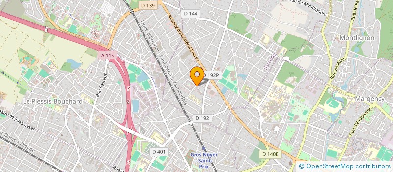 localisation de l'entreprise MADAME MARIE BODO à SAINT-PRIX