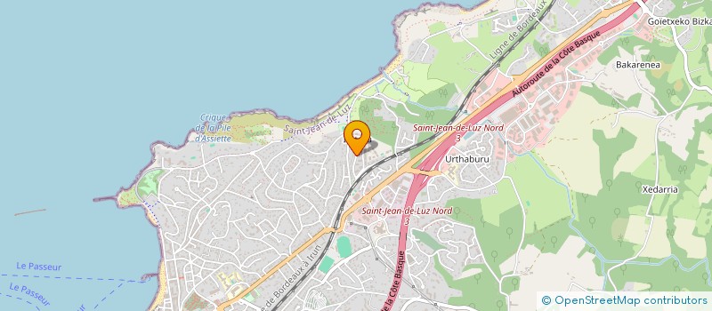 localisation de l'entreprise MADAME MARIE BOIDOUX  BIARRITZ