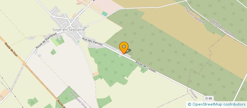 localisation de l'entreprise MADAME MARIE BOIRAT  SAVIGNY-EN-SEPTAINE