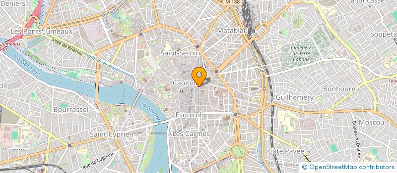 localisation de l'entreprise MADAME MARIE BOIRAUD à TOULOUSE