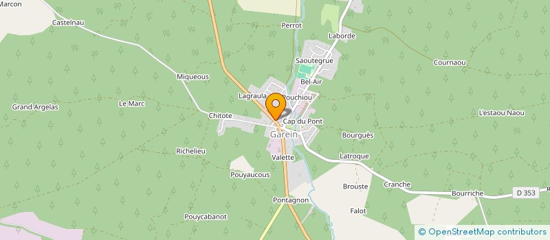 localisation de l'entreprise MADAME MARIE BOIRIE  GAREIN