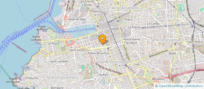 localisation de l'entreprise MADAME MARIE BOIRON  MARSEILLE