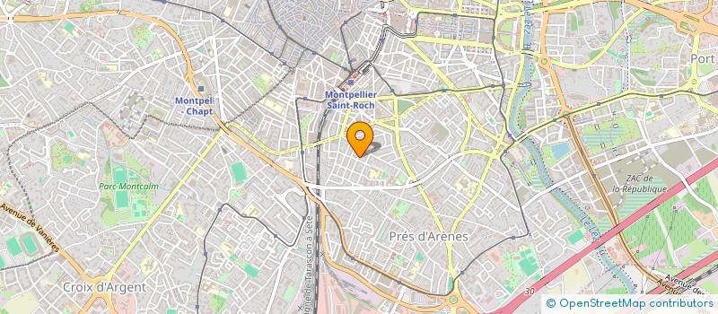 localisation de l'entreprise MADAME MARIE BOISSEAU à MONTPELLIER