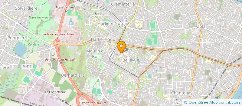 localisation de l'entreprise MADAME MARIE BOISSIERE à NANTES