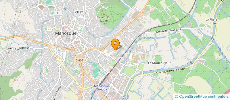 localisation de l'entreprise MADAME MARIE BOISSIN à MANOSQUE
